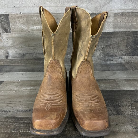 Ariat Rambler Mens 9.5 Earth Brown Western Cowboy Boots 10002317 - Picture 4 of 11